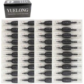 Yuelong 40PCS Needles and Tubes Combo 25mm 7RS Disposable Tube with Needles (1207RS) in Kuwait