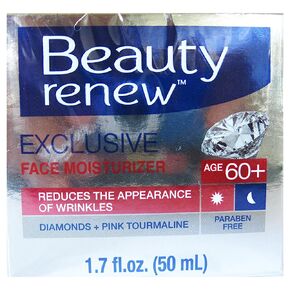 Beauty Renew 60+ Exclusive Day & Night Face Moisturizer Cream Diamond and Pink Tourmaline in Saudi Arabia