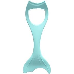 Eyeliner Stencil Silicone Winged Tip Eyeliner Aid Lipstick Wearing Aid Eyeliner Molds Eye Liner Shadow Guide Template Multifunctional Lazy Quick Makeup Tool (Cyan)