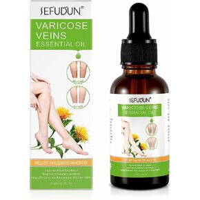 Varicose Veins Essential Oil, Spider Vein Essential Oil for Legs, Improve Blood Circulation 30ML in Saudi Arabia