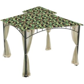 Garden Winds Replacement Canopy Top Cover for The Madaga Gazebo - Palm