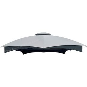 APEX GARDEN Replacement Canopy Top for The Lowe's Gazebo Model #GF-12S004B-1 / GF-12S004BTO (Beige Ripstop Fabric) in Saudi Arabia