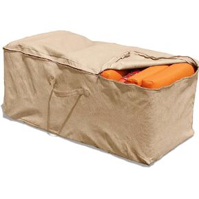 حقيبة تخزين وسادة الفناء من Budge NeverWet Savanna Patio، أسمر ضارب للصفرة، 22 بوصة ارتفاع × 48 بوصة عرض × 18 بوصة عمق in Kuwait