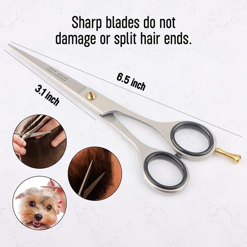Hairdressing Scissors Hair Cutting Barber Scissors for Professional Hair Cutting Hairdresser Scissors Hair Cutting Stainless Steel Hair Cutting Shears, (ADAWIFL001) in Saudi Arabia