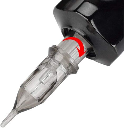Tattoo Cartridge Needles, ATOMUS 20pcs 1RL 3RL 5RL 7RL 9RL 11RL Round Liner Disposable Sterilized Tattoo Needlefor Pen Rotary Machine Tattoo Supplies (20pcs 11RL) in Kuwait