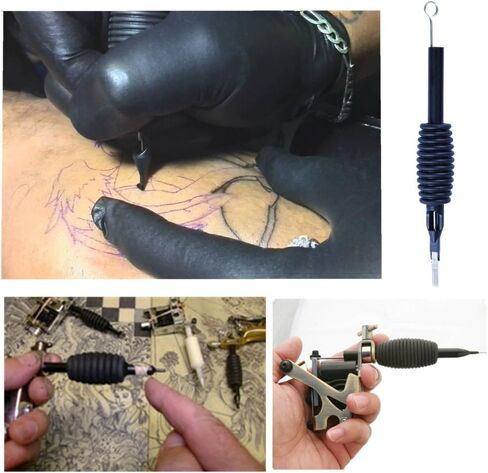 Yuelong 40PCS Needles and Tubes Combo 25mm 7RS Disposable Tube with Needles (1207RS) in Kuwait