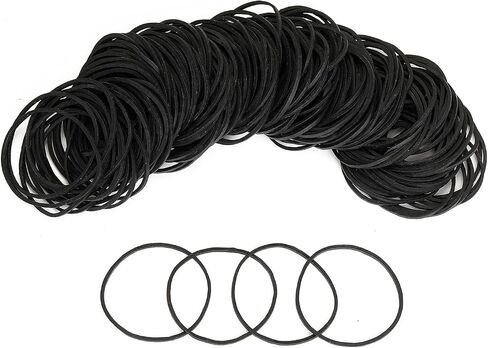 Tattoo Rubber Bands,300PCS Colorful Rubber Loop Elastic Professional Silicone Rubber Tattoo Accessories for Tattoo Coil Machine Gun Tubes Needles Tip Supply (Colorful) in Kuwait