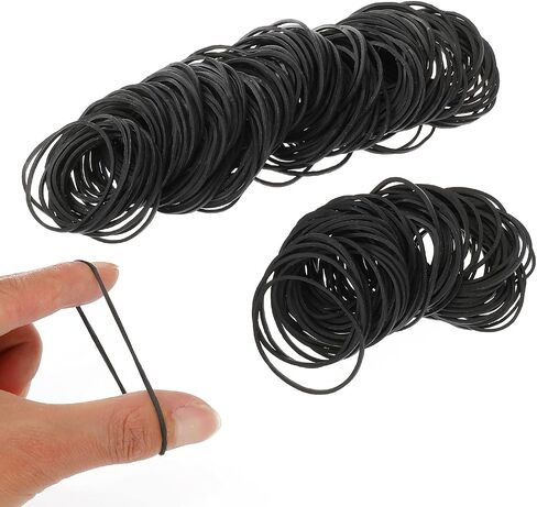 Tattoo Rubber Bands,300PCS Colorful Rubber Loop Elastic Professional Silicone Rubber Tattoo Accessories for Tattoo Coil Machine Gun Tubes Needles Tip Supply (Colorful) in Kuwait