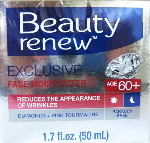 Beauty Renew 60+ Exclusive Day & Night Face Moisturizer Cream Diamond and Pink Tourmaline in Saudi Arabia