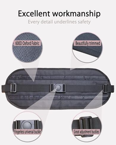 Wheelchair Seatbelt Belt Restraints Straps - KELBBO Safety Belt for Elderly Patients Care Safety Harness Chair Waist Lap Strap for Elderly (Vest Design) in Saudi Arabia