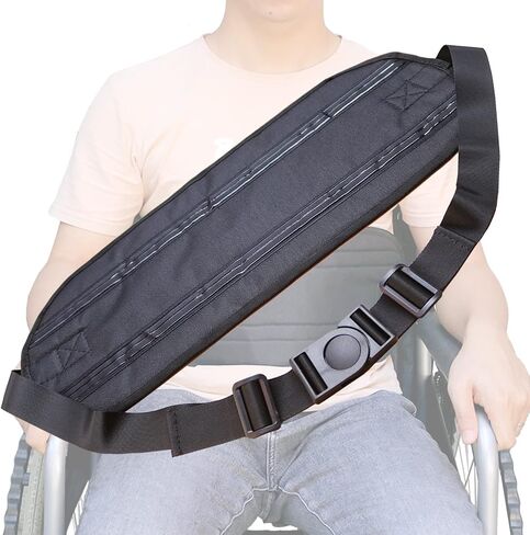 Wheelchair Seatbelt Belt Restraints Straps - KELBBO Safety Belt for Elderly Patients Care Safety Harness Chair Waist Lap Strap for Elderly (Vest Design) in Saudi Arabia