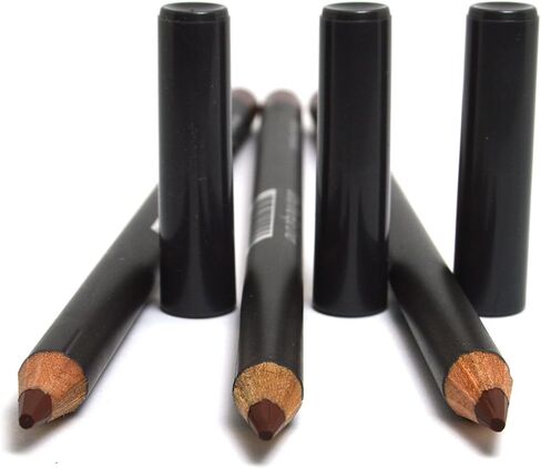 3 Pcs x Italia 1025 EXPRESSO BROWN Ultra Fine Eye liner Pencil Lip Eyeliner Set + Free ZipBag in Saudi Arabia