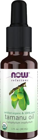 NOW Solutions, Organic Tamanu Oil, Certified Organic and 100% Pure, Promotes Hydration and Rejuvenation, 1-Ounce in Saudi Arabia