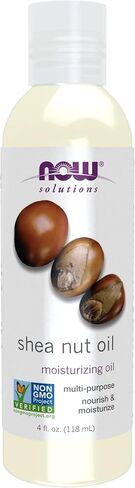 NOW Solutions, Shea Nut Oil, Multi-Purpose Intense Moisturizing Oil for Skin, Scalp and Hair, 4-Ounce in Saudi Arabia