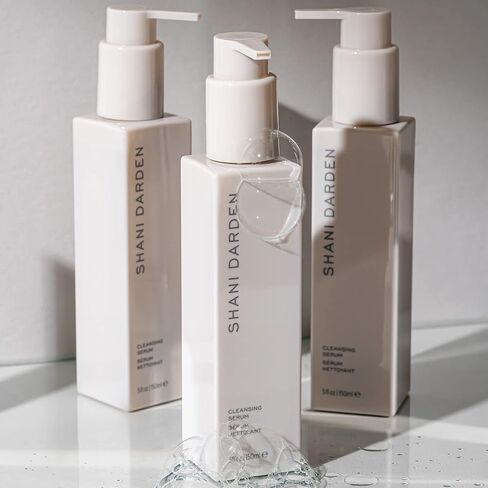 مصل تنظيف العناية بالبشرة من شاني داردن، منظف للوجه برغوة لطيفة، يزيل المكياج والأوساخ والزيوت، 5.07 أونصة سائلة in Kuwait