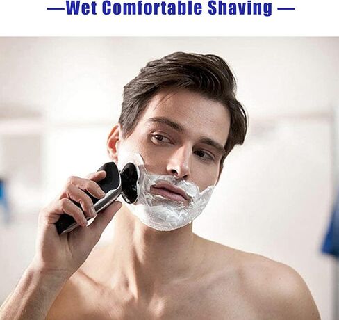 رؤوس بديلة SH30 متوافقة مع S738 مع شفرة حادة متينة متوافقة مع ماكينة الحلاقة الكهربائية فيليبس نوريلكو سلسلة 1000 2000 و3000، مع شفرات حلاقة متينة. (فضي 6 قطع) in Kuwait