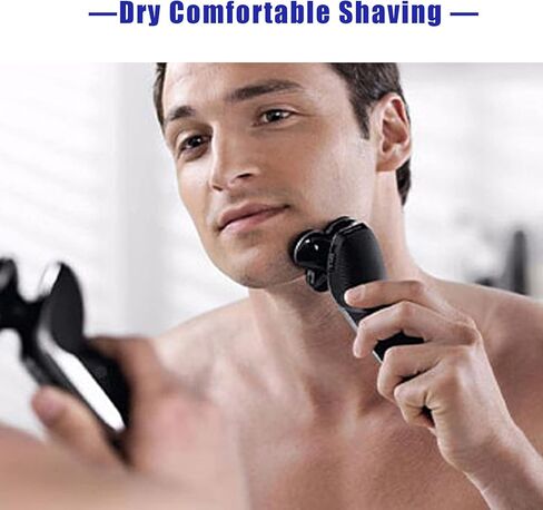 رؤوس بديلة SH30 متوافقة مع S738 مع شفرة حادة متينة متوافقة مع ماكينة الحلاقة الكهربائية فيليبس نوريلكو سلسلة 1000 2000 و3000، مع شفرات حلاقة متينة. (فضي 6 قطع) in Kuwait