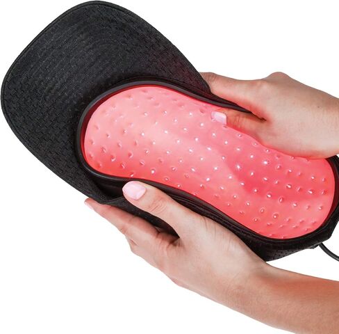 CapillusUltra Mobile Laser Therapy Cap for Hair Regrowth - NEW 6 Minute Flexible-Fitting Model - FDA-Cleared for Medical Treatment of Androgenetic Alopecia - Great Coverage in Saudi Arabia