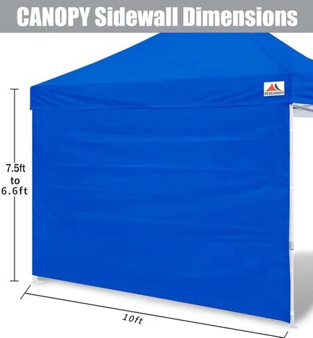 SCOCANOPY Sidewalls for 10x10 Canopy Frame, 3 Pack SunWalls Only, Turquoise in Saudi Arabia