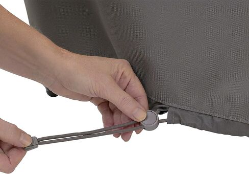 إكسسوارات كلاسيكية رافينا مقاومة للماء مقاس 38 بوصة، غطاء مستطيل للفناء/الطاولة، غطاء طاولة خارجي in Kuwait