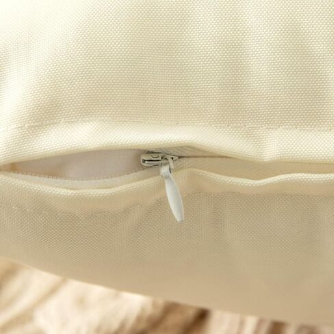 MIULEE Pack of 2 Decorative Outdoor Waterproof Pillow Covers Garden Cushion Sham Throw Pillowcase Shell for Spring Patio Tent Couch 12x20 Inch Army Green in Saudi Arabia
