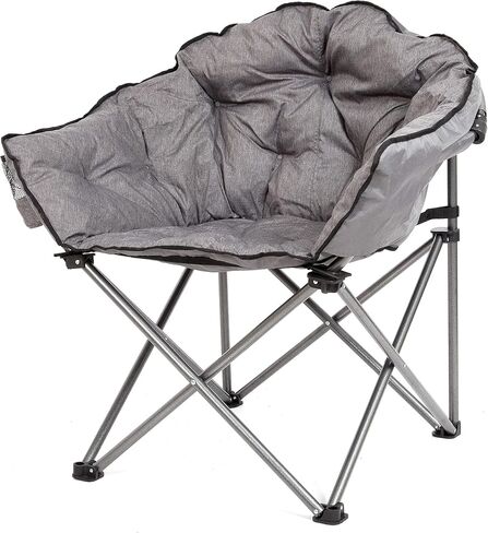 MacSports Padded Cushion Outdoor Folding Lounge Chair + GCI Outdoor Pod Rocker Collapsible Rocking Chair in Saudi Arabia
