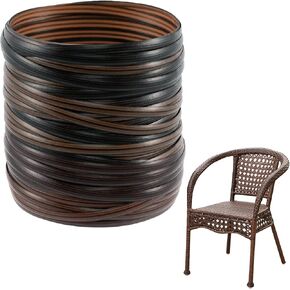 459FT Exlong Wicker Repair Kit - Rattan Fix Kit with Premium New Materials, Weaving Webbing Replacement Parts for Rattan Patio Chair Sofas Screens and Storage Basket in Saudi Arabia