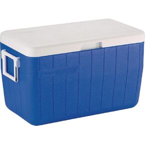 Coleman Chiller Series 48qt Insulated Portable Cooler, Ice Retention Hard Cooler with Heavy Duty Handles in Saudi Arabia