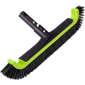 Sepetrel Pool Brush Head for Cleaning Pool Walls,Heavy Duty Inground/above Ground Swimming Pool Scrub Brushes with Premium Strong Bristle & Reinforced Aluminium Back