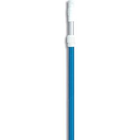 HYDROTOOLS By SWIMLINE 8350A 3-Piece Telescopic Pole 4 To 12 Feet Adjustable Telepole For Swimming Pool Cleaning Skimmer Nets Vacuum Heads & Brushes Step-Up Anodized Aluminum W/ Strong Grip & Lock