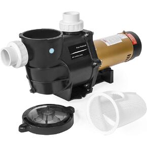 XtremepowerUS 75035-V 2.0HP Swimming Pump for In-Ground Pool Variable Speed 2" Inlet 230V High Flo w/Slip-On Fitting, Black in Saudi Arabia