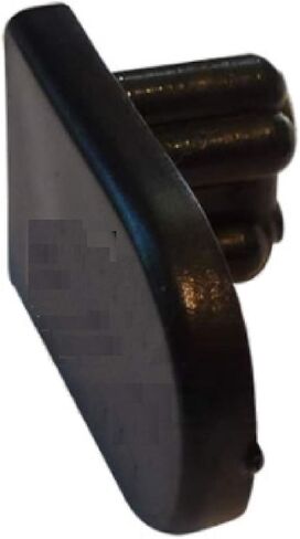 30-310B - 1/2 حشوة حبال بيضاوية لأغطية نهاية استبدال كرسي الرافعة - 1-1/8 بوصة طول × 3/4 بوصة عرض - نايلون أسود (10 قطع) in Saudi Arabia