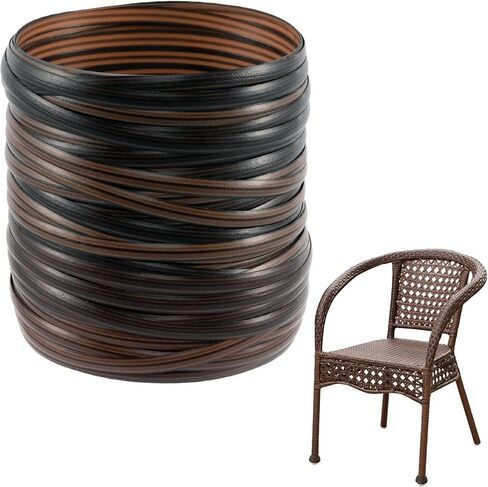 459FT Exlong Wicker Repair Kit - Rattan Fix Kit with Premium New Materials, Weaving Webbing Replacement Parts for Rattan Patio Chair Sofas Screens and Storage Basket in Kuwait