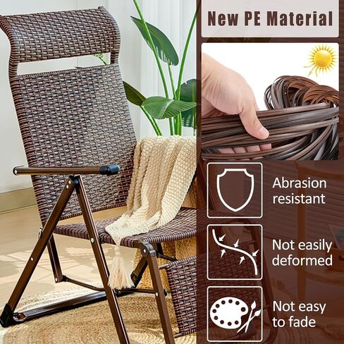 459FT Exlong Wicker Repair Kit - Rattan Fix Kit with Premium New Materials, Weaving Webbing Replacement Parts for Rattan Patio Chair Sofas Screens and Storage Basket in Kuwait