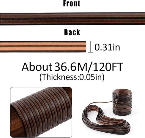 459FT Exlong Wicker Repair Kit - Rattan Fix Kit with Premium New Materials, Weaving Webbing Replacement Parts for Rattan Patio Chair Sofas Screens and Storage Basket in Kuwait