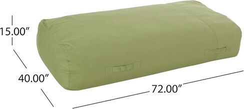 Christopher Knight Home 6 Foot Bean Bag, Blue in Saudi Arabia
