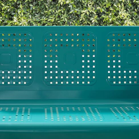 Crosley Furniture CO1023-NV Bates Retro Metal Outdoor Sofa Glider, Navy Gloss in Kuwait