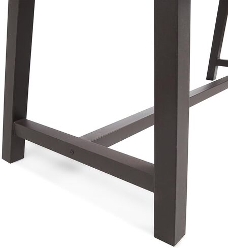 طاولة طعام للأماكن الخارجية من كريستوفر نايت هوم كارلايل بأرجل حديدية، تشطيب رملي / معدن ريفي in Kuwait