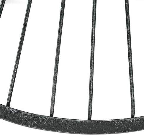 طاولة جانبية حديدية مقاس 16 بوصة من كريستوفر نايت هوم لاسن، باللون الأسود اللامع in Kuwait