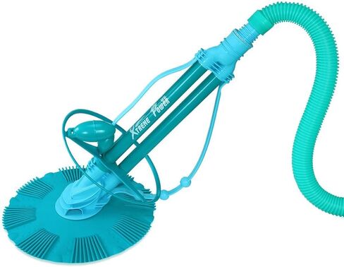XtremepowerUS Premium Automatic Suction Vacuum-generic Climb Wall Pool Cleaner Sweeper In-Ground Suction Side + Hose Set in Kuwait