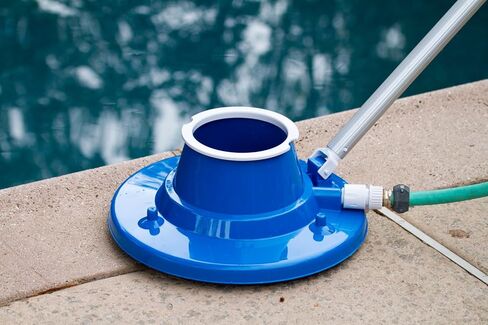 XtremepowerUS Premium Automatic Suction Vacuum-generic Climb Wall Pool Cleaner Sweeper In-Ground Suction Side + Hose Set in Kuwait