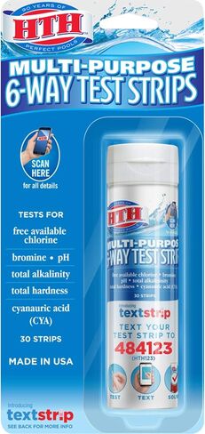HTH 1273 6-Way Test Kit Swimming Pools Chemical Tester in Saudi Arabia