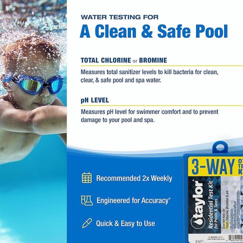 Taylor K-1000 Basic Residential Pool & Spa Test Kit in Saudi Arabia