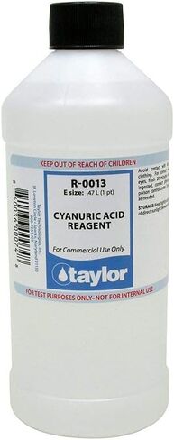 Taylor Swimming Pool Spa Test Kit Cyanuric Acid Reagent 13 16 Oz Bottle (2 Pack) in Saudi Arabia