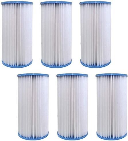 Type A or C 29000e Replacement Filter Cartridge for INTEX Easy Set Above Ground Pools, Compatible with Krystal Clear C1000 C1500 Pumps, Pack of 4 in Kuwait