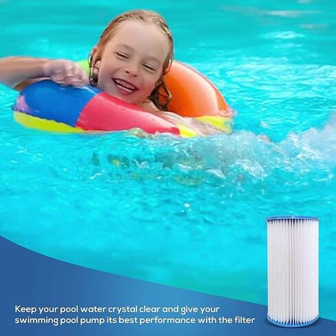 Type A or C 29000e Replacement Filter Cartridge for INTEX Easy Set Above Ground Pools, Compatible with Krystal Clear C1000 C1500 Pumps, Pack of 4 in Kuwait