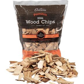 Camerons Products Alder Wood Smoker Chips ~ (2lb. Coarse), 260 cu. in. - 100% All Natural, Coarse Wood Smoking and Barbecue Chips, Packaging May Vary