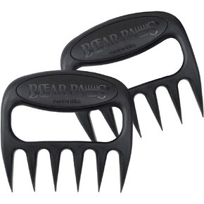 Bear Paws مخالب التقطيع الأصلية - صُنعت في الولايات المتحدة الأمريكية - يمكنك بسهولة رفع اللحوم والتعامل معها وتمزيقها وتقطيعها - شفرات حادة للغاية ونايلون مقاوم للحرارة