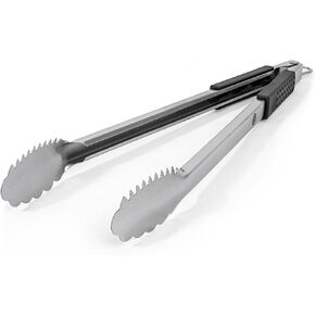 Grill Tongs 20-Inch Very Long Extra Heavy Duty for Grilling and Barbecue Heat Resistant Hand Grips Stainless Steel for BBQ Outdoor Kitchen and Cooking Hot Grilled Food