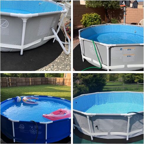 Jantens 12 Foot Round Pool Liner Pad for Above Ground Swimming Pools, Made of Durable Material - Prevents Punctures and Extends Life to The Liner in Saudi Arabia